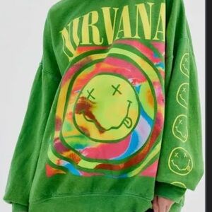 Nirvana urban outfitters sweatshirt
